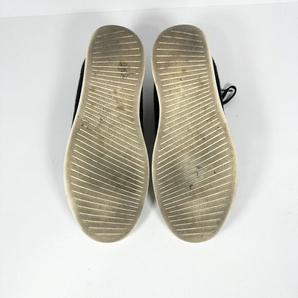 Allbirds Wool Piper Black White Walking Casual Low Shoe Sneaker Mens Size 12 - Picture 7 of 8